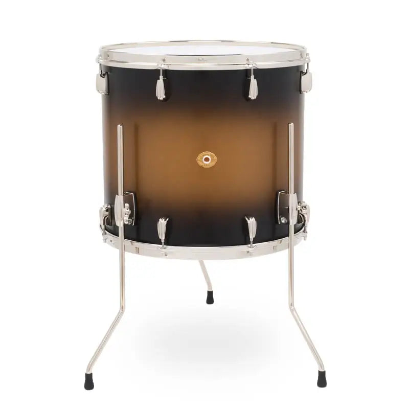 Slingerland Radio King Floor Tom 18x16 Black & Gold Lacquer