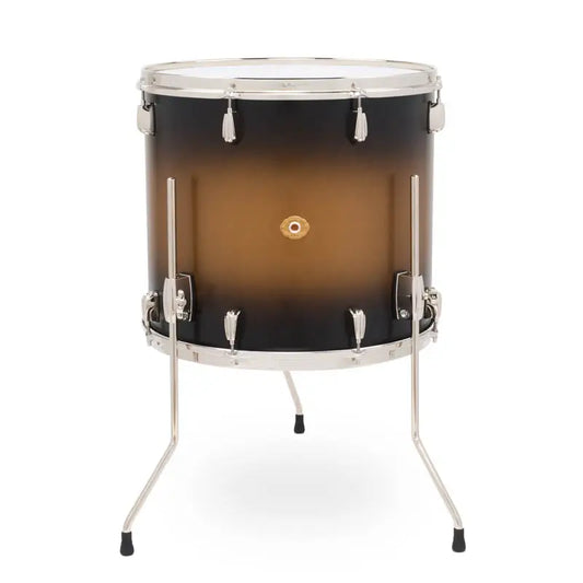 Slingerland Radio King Floor Tom 18x16 Black & Gold Lacquer