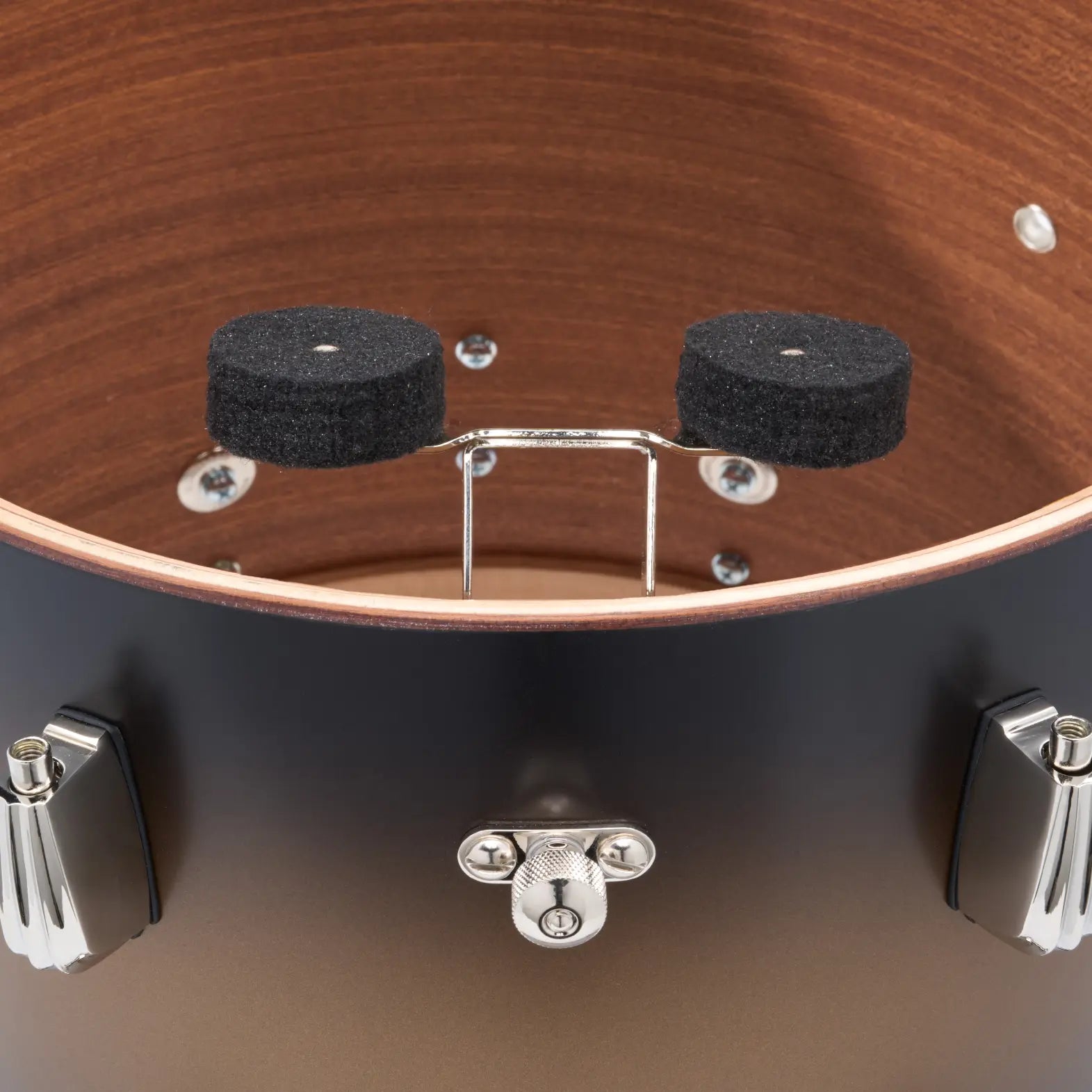 Slingerland Radio King Floor Tom 18x16 Black & Gold Lacquer