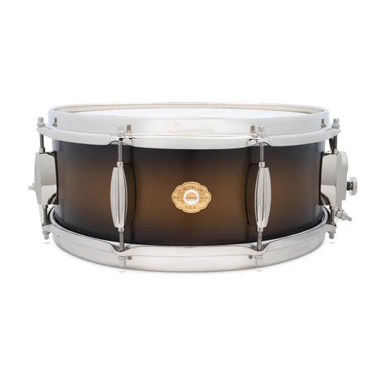 Slingerland Radio King Artist Snare Drum 14x5.5 Black & Gold Lacquer