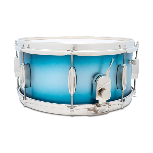 Slingerland Radio King Artist Snare Drum 14x6.5 Blue & Silver Lacquer