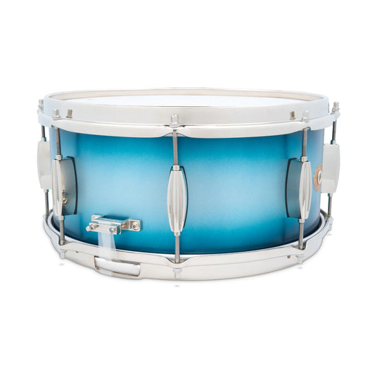 Slingerland Radio King Artist Snare Drum 14x6.5 Blue & Silver Lacquer