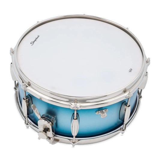 Slingerland Radio King Artist Snare Drum 14x6.5 Blue & Silver Lacquer