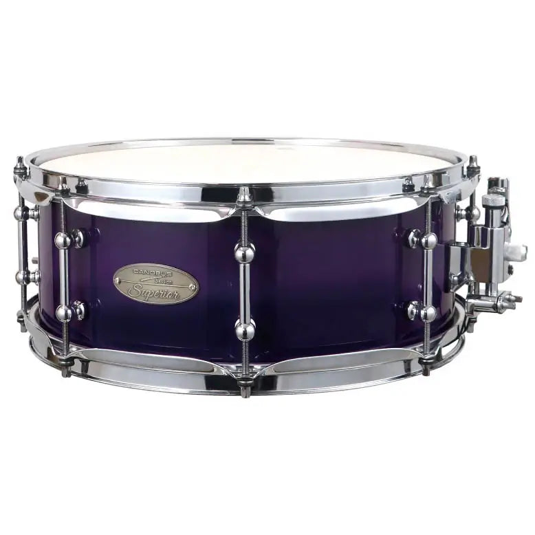 Canopus Session Superior Snare Drum 14x5.5 Purple Fade - Drum Center Of Portsmouth