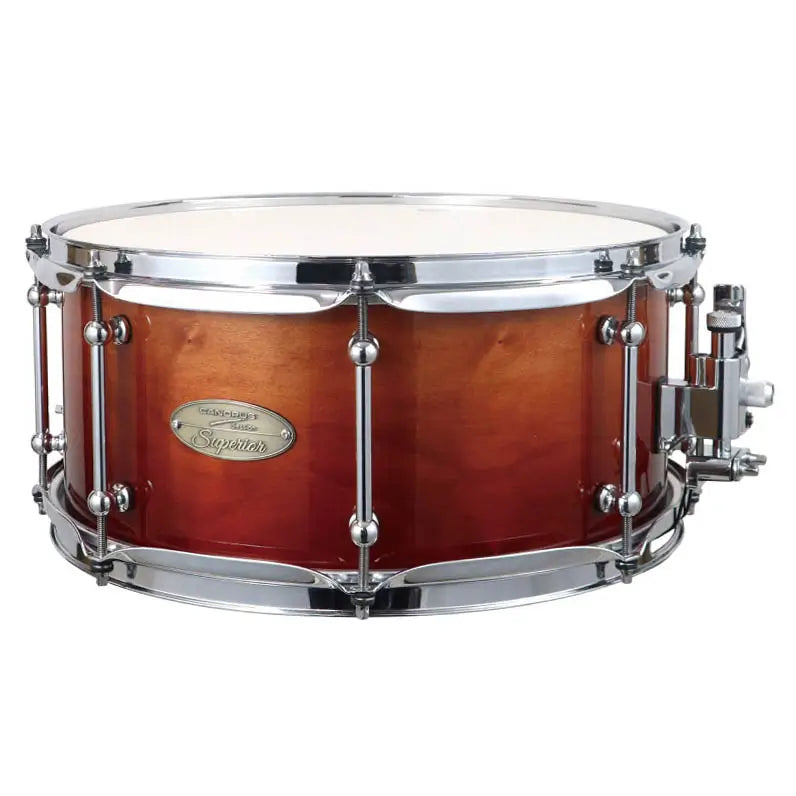 Canopus Session Superior Snare Drum 14x6.5 Russet Brown Fade - Drum Center Of Portsmouth