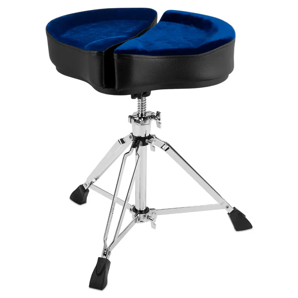 Ahead Spinal-G 3-Leg Saddle Drum Throne Blue - Drum Center Of Portsmouth