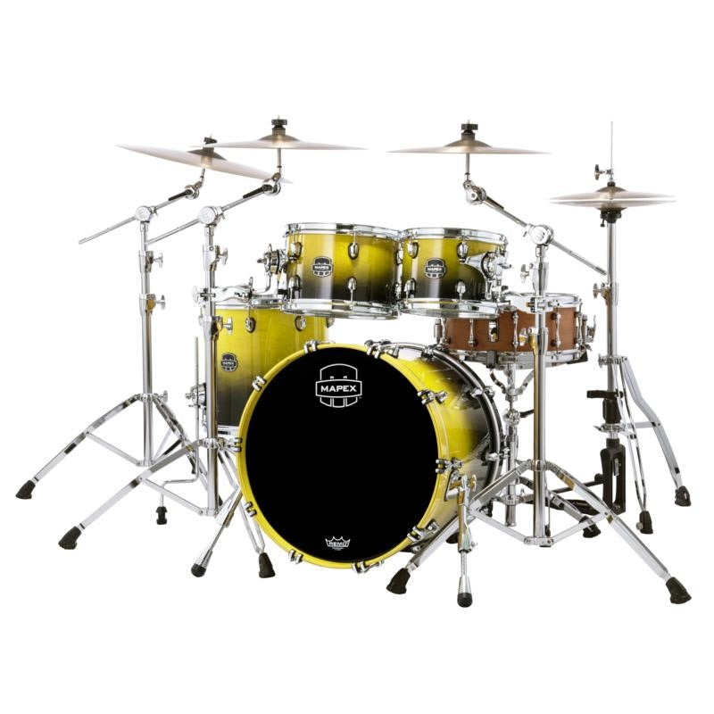 Mapex Saturn Fusion 4pc Drum Set w/o Snare Sulphur Fade - Drum Center Of Portsmouth