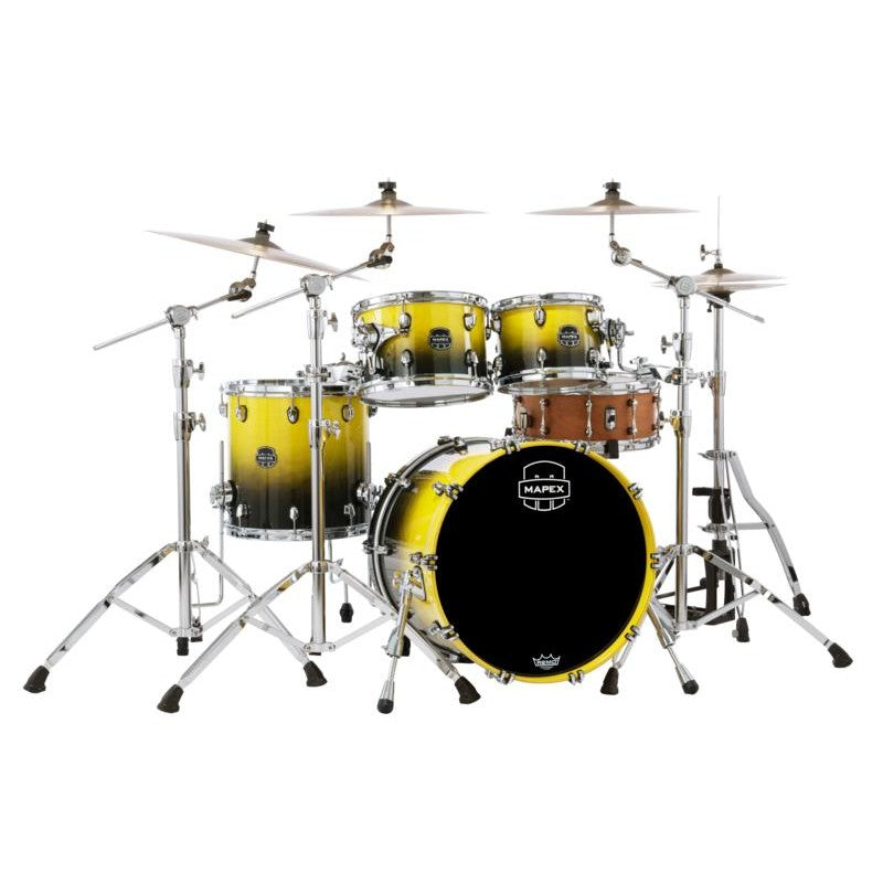 Mapex Saturn Fusion 4pc Drum Set w/o Snare Sulphur Fade - Drum Center Of Portsmouth