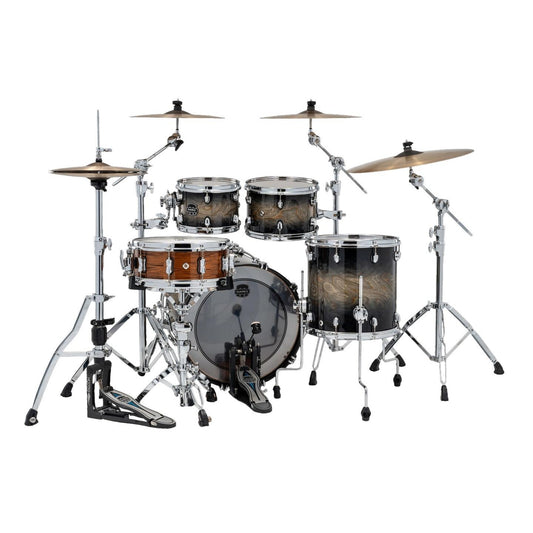 Mapex Saturn VI Fusion 4pc Drum Set 20/10/12/14 Black Ink Burst - Drum Center Of Portsmouth