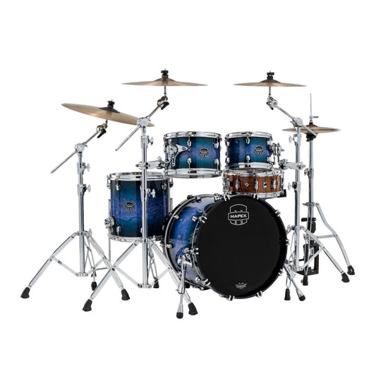 Mapex Saturn VI Fusion 4pc Drum Set 20/10/12/14 Cobalt Burst - Drum Center Of Portsmouth