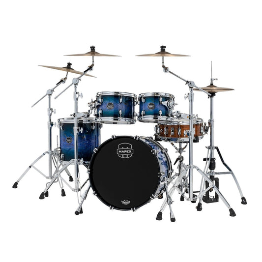 Mapex Saturn VI Fusion 4pc Drum Set 20/10/12/14 Cobalt Burst - Drum Center Of Portsmouth