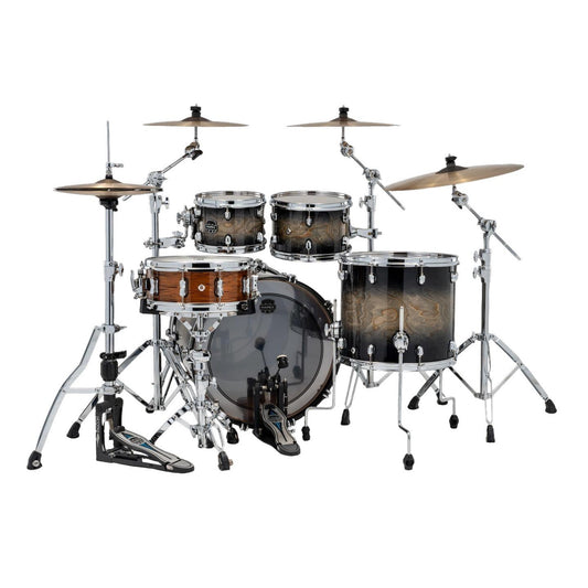 Mapex Saturn VI Rock 4pc Drum Set 22/10/12/16 Black Ink Burst - Drum Center Of Portsmouth