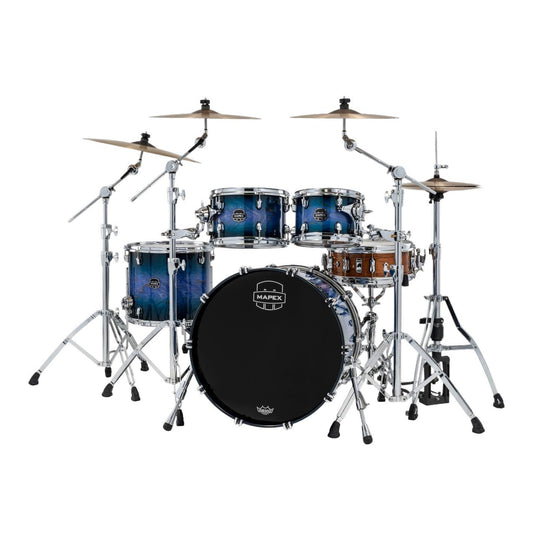 Mapex Saturn VI Rock 4pc Drum Set 22/10/12/16 Cobalt Burst - Drum Center Of Portsmouth