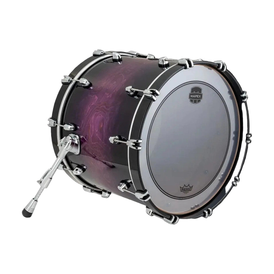 Mapex Saturn VI Bass Drum 18x14 (w/Mount Bracket) Royal Purple Burst