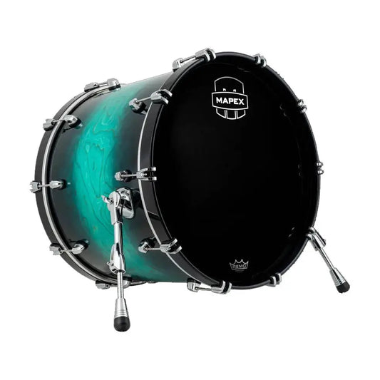 Mapex Saturn VI Bass Drum 22x18 Marine Teal Burst - Drum Center Of Portsmouth