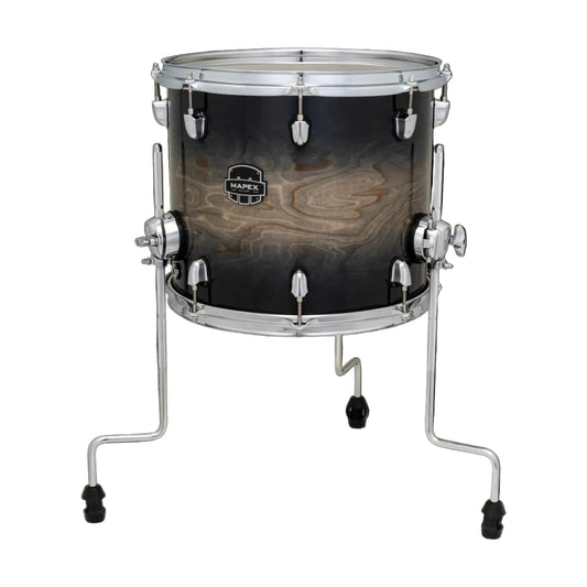 Mapex Saturn VI Floor Tom 14x12 Black Ink Burst - Drum Center Of Portsmouth