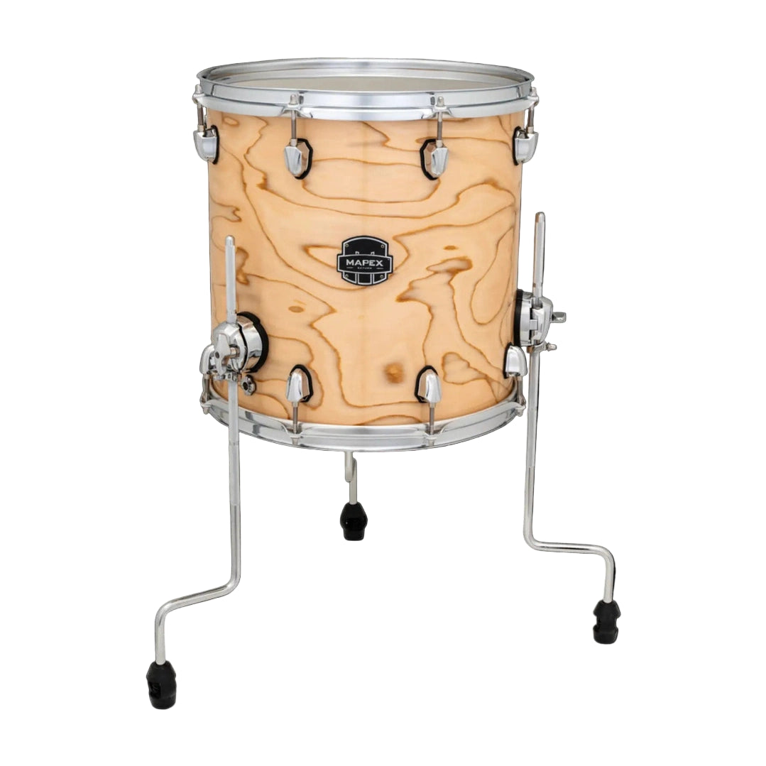 Mapex Saturn VI Floor Tom 14x14 Exotic Natural Burl - Drum Center Of Portsmouth