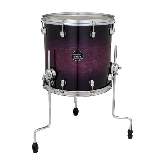 Mapex Saturn VI Floor Tom 14x14 Royal Purple Burst - Drum Center Of Portsmouth