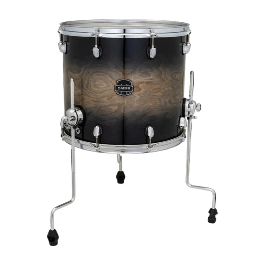 Mapex Saturn VI Floor Tom 15x13 Black Ink Burst - Drum Center Of Portsmouth