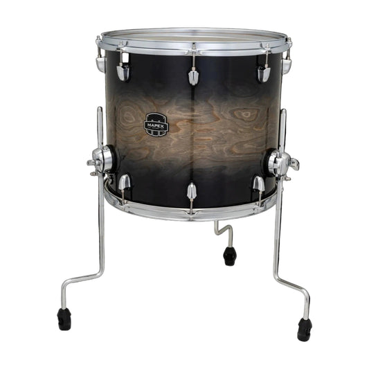 Mapex Saturn VI Floor Tom 15x13 Black Ink Burst - Drum Center Of Portsmouth