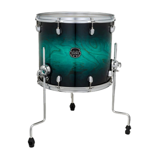 Mapex Saturn VI Floor Tom 16x14 Marine Teal Burst - Drum Center Of Portsmouth