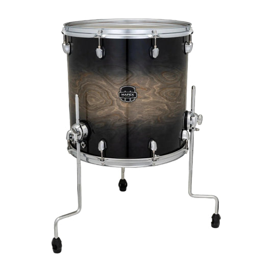 Mapex Saturn VI Floor Tom 16x16 Black Ink Burst - Drum Center Of Portsmouth