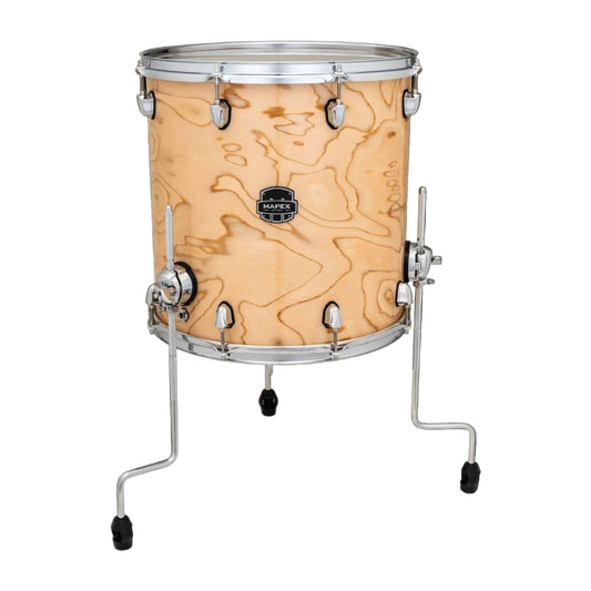 Mapex Saturn VI Floor Tom 16x16 Exotic Natural Burl - Drum Center Of Portsmouth