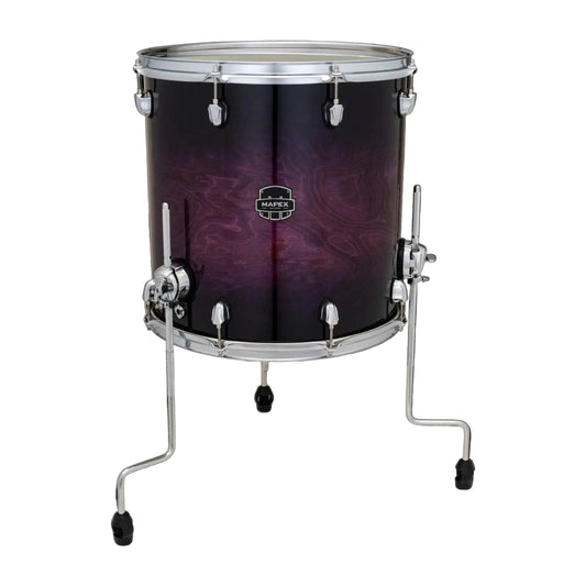 Mapex Saturn VI Floor Tom 16x16 Royal Purple Burst - Drum Center Of Portsmouth