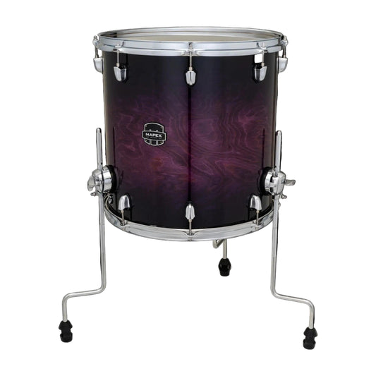 Mapex Saturn VI Floor Tom 16x16 Royal Purple Burst - Drum Center Of Portsmouth