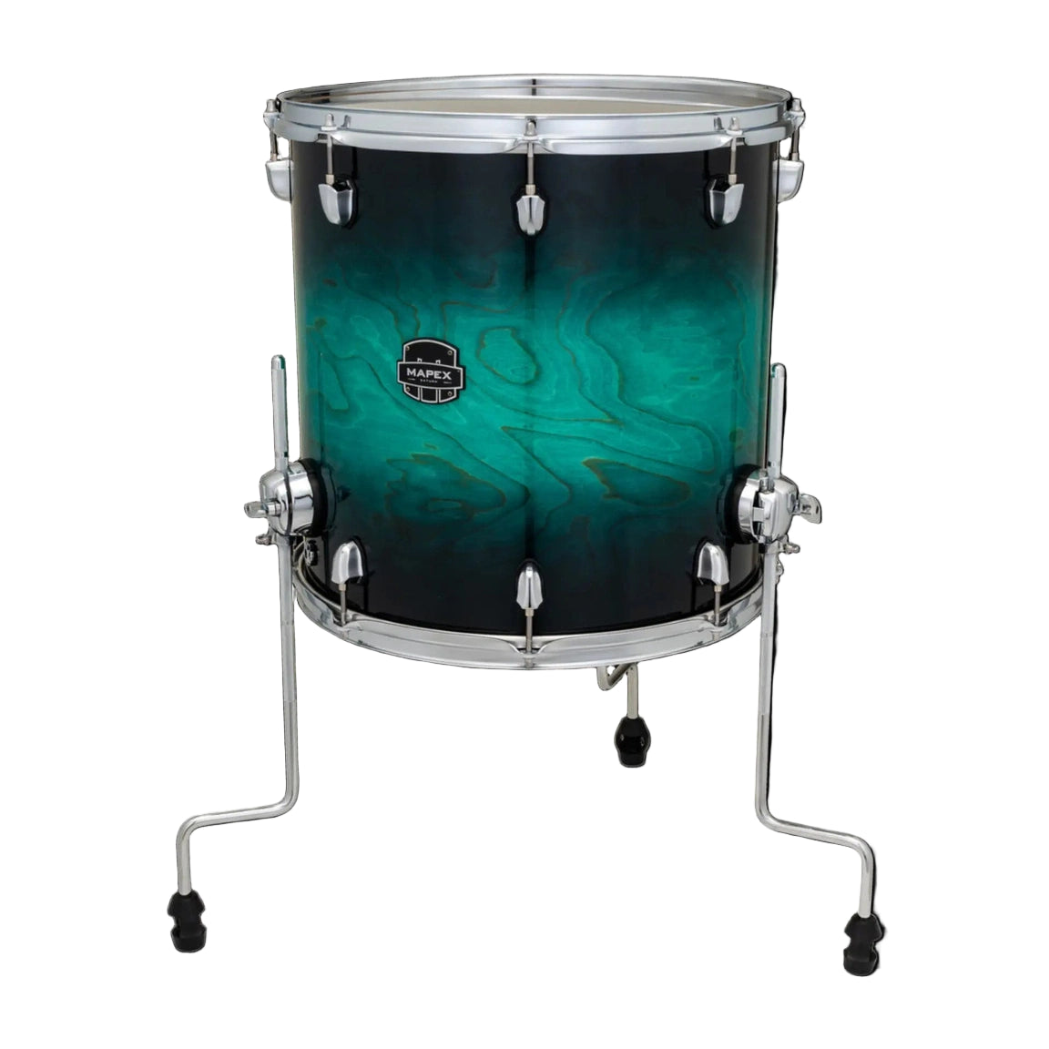 Mapex Saturn VI Floor Tom 16x16 Marine Teal Burst - Drum Center Of Portsmouth