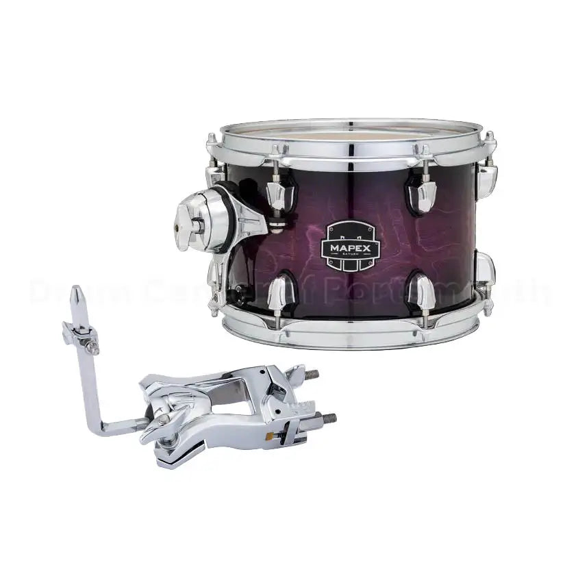 Mapex Saturn VI Tom Pack 8x7 w/Tom Arm Royal Purple Burst - Drum Center Of Portsmouth
