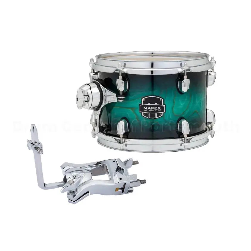 Mapex Saturn VI Tom Pack 8x7 w/Tom Arm Marine Teal Burst - Drum Center Of Portsmouth
