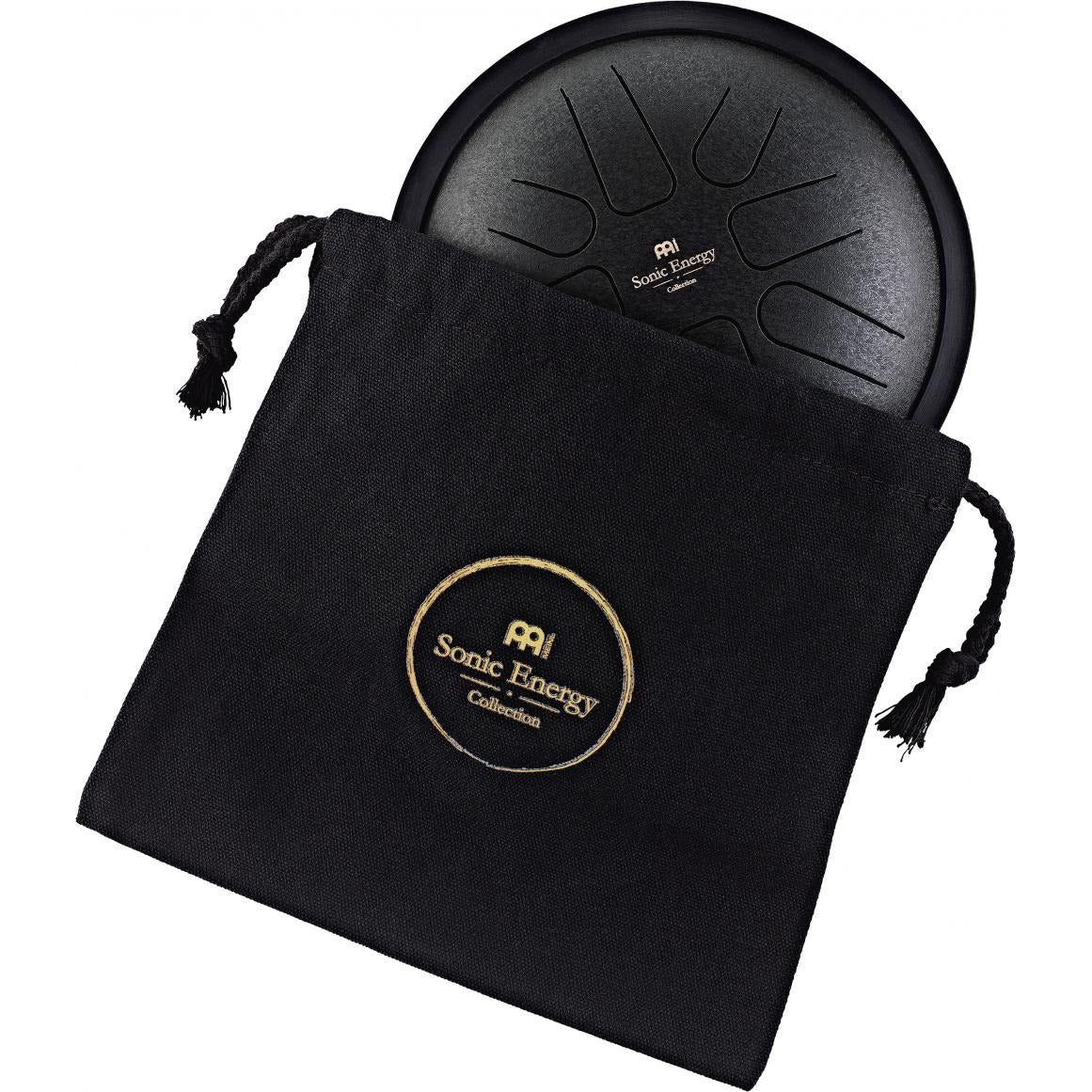 [SO] Meinl Sonic Energy Small Steel Tongue Drum F Minor Black - Drum Center Of Portsmouth