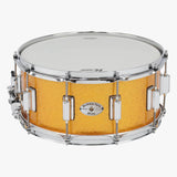 Rogers SuperTen Wood Shell Snare Drum 14x6.5 Gold Sparkle - Drum Center Of Portsmouth