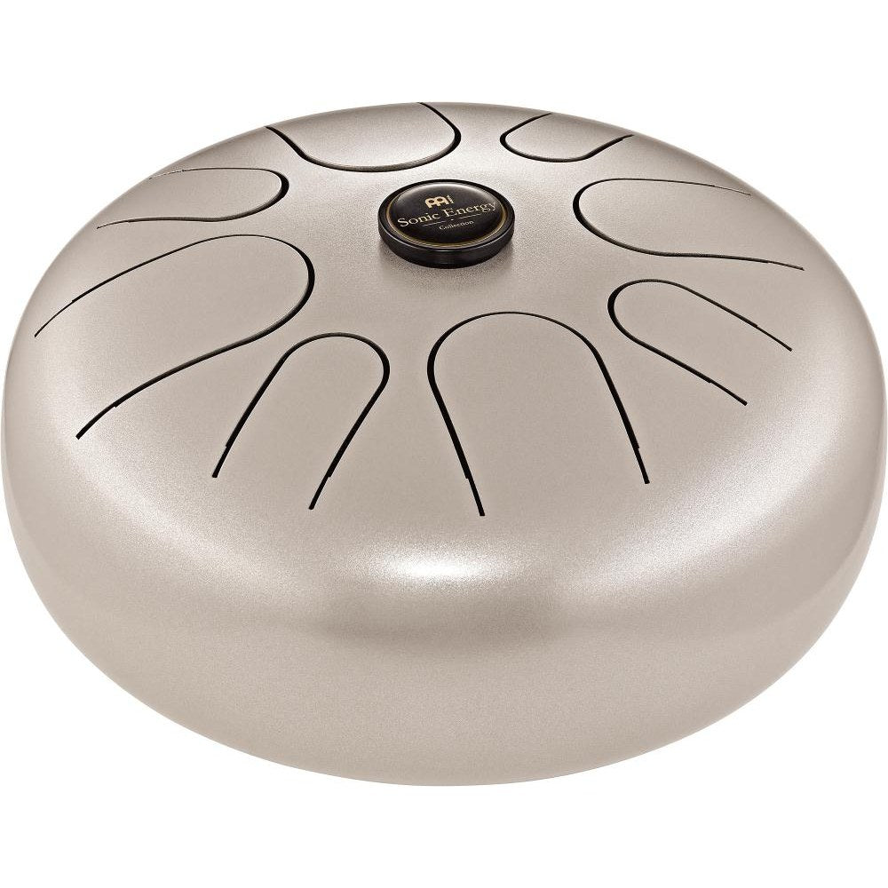 Meinl Sonic Energy Steel Tongue Drum G Minor Pearl Grey - Drum Center Of Portsmouth