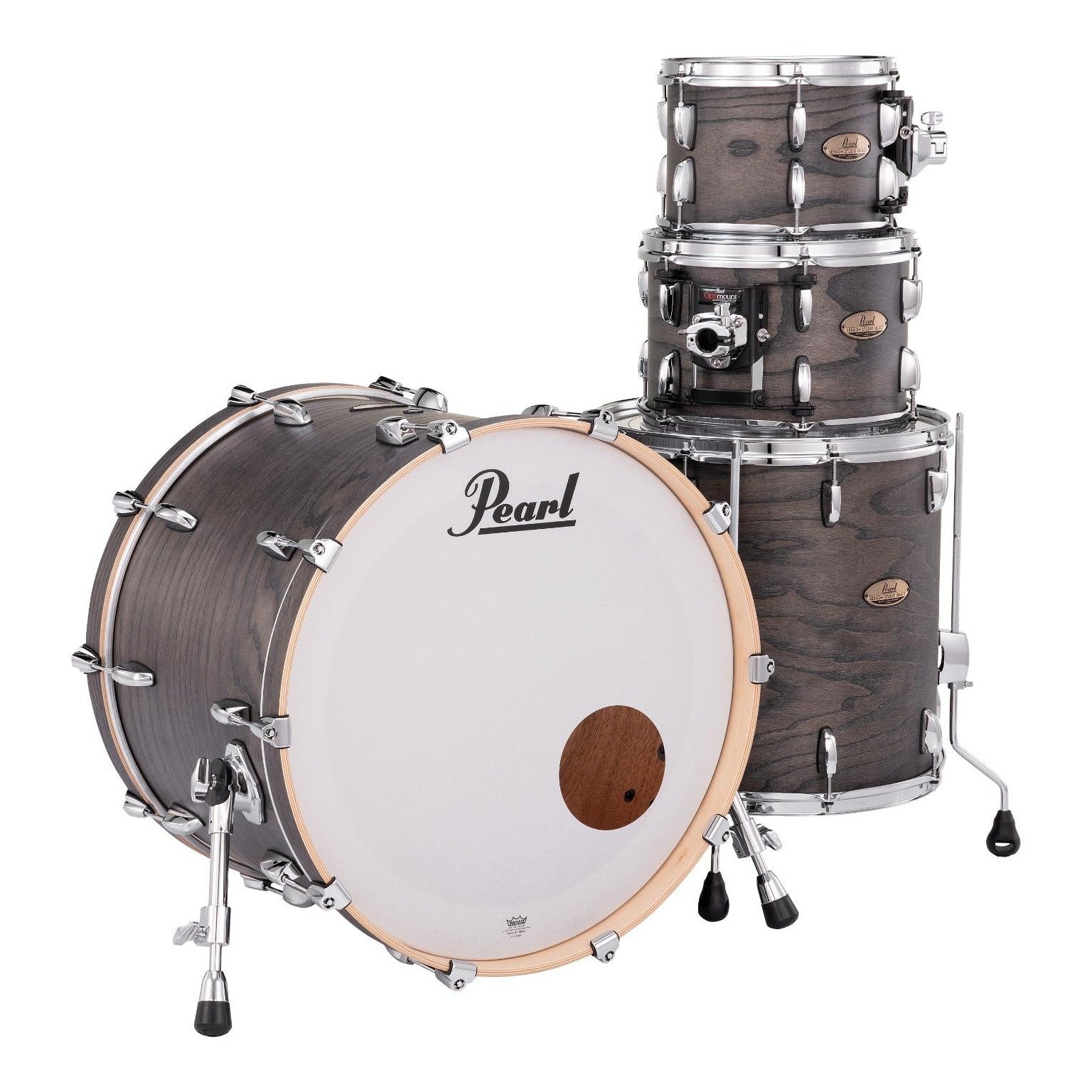 Pearl Session Studio Select 4pc Drum Set  Black Satin Ash 22/10/12/16 - Drum Center Of Portsmouth
