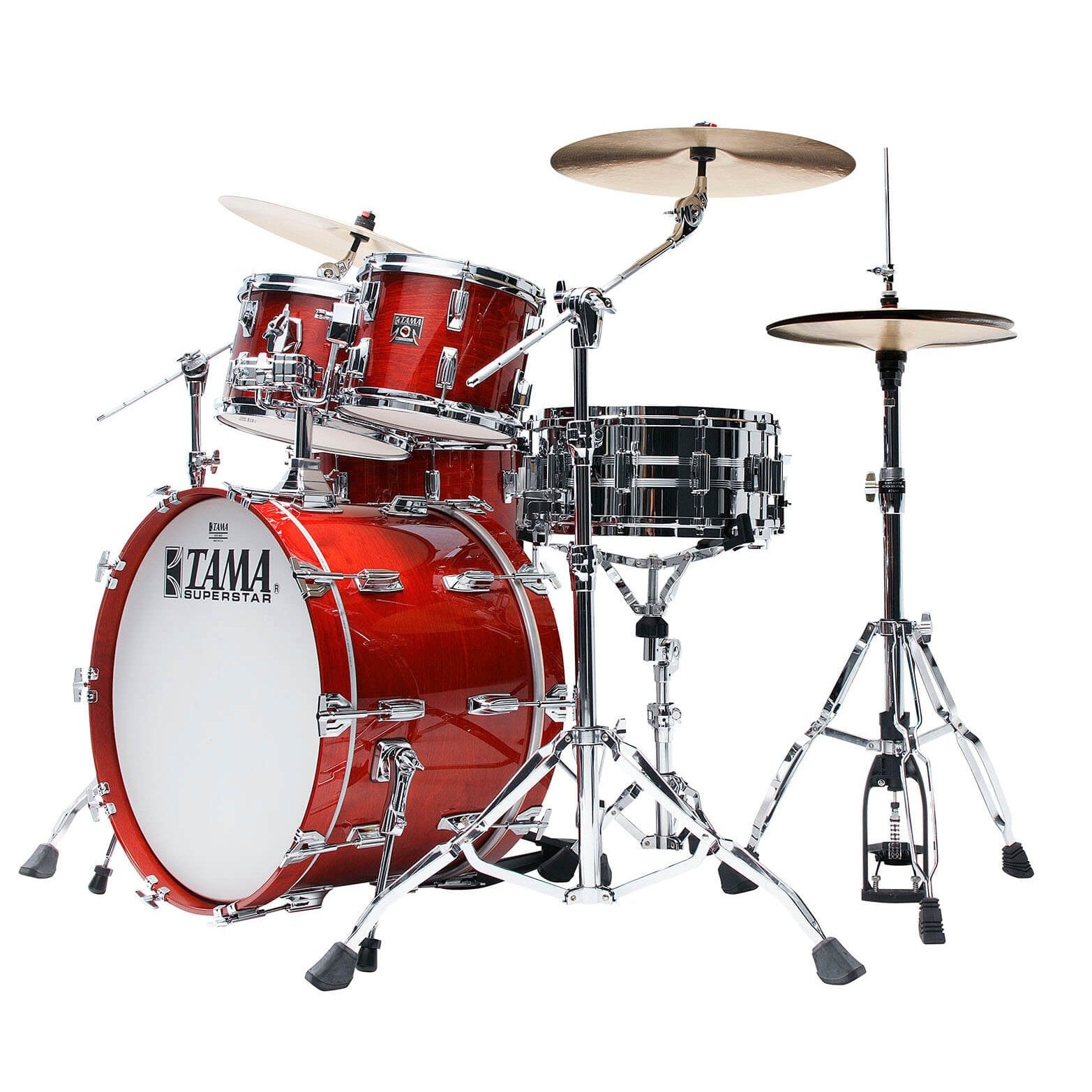 Tama 50th Anniversary Superstar Reissue 4pc Drum Set Cherry Wine | DCP