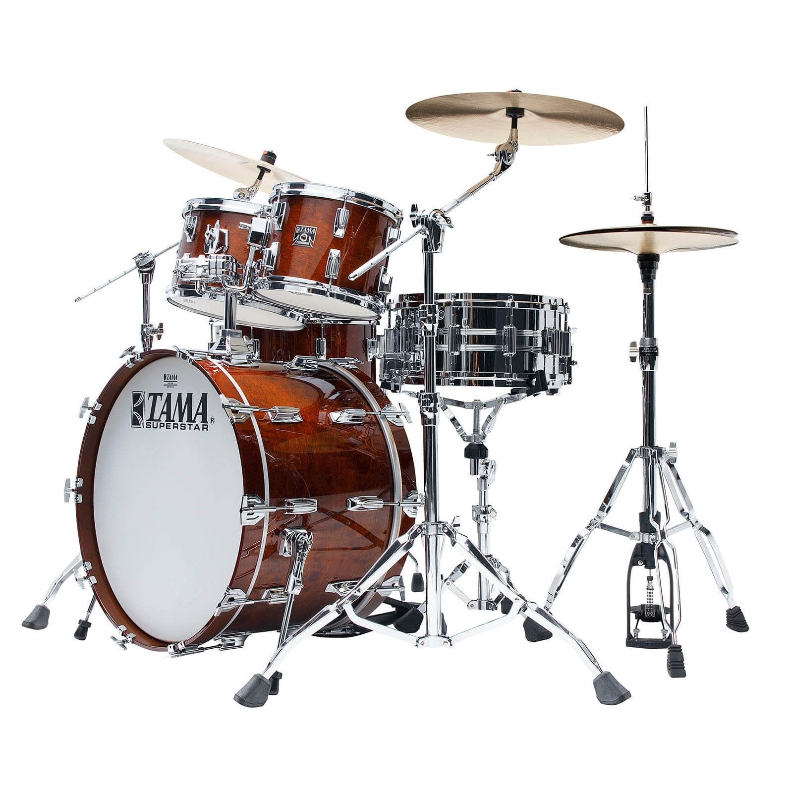 Tama 50th Anniversary Superstar Reissue 4pc Drum Set Super Mahogany B-Stock - Drum Center Of Portsmouth