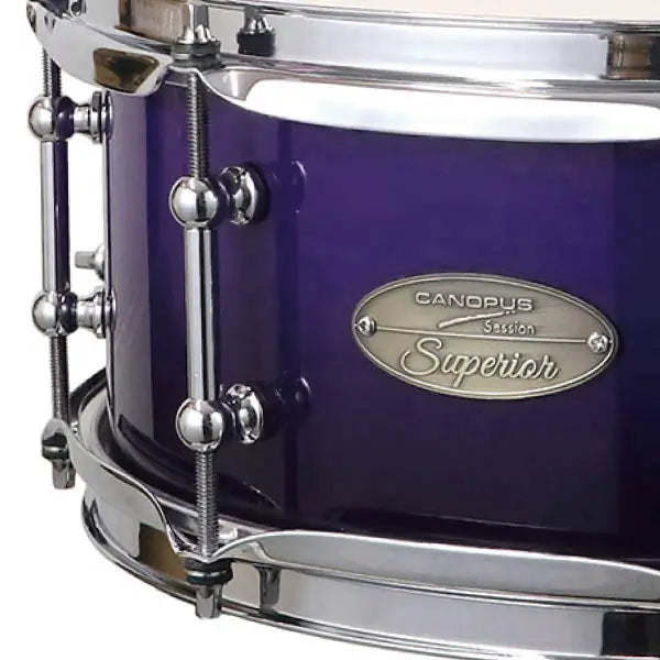 Canopus Session Superior Snare Drum 14x6.5 Purple Fade - Drum Center Of Portsmouth