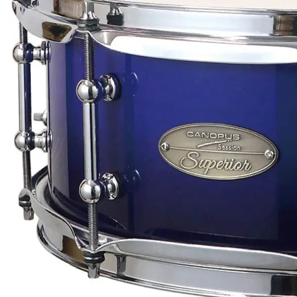Canopus Session Superior Snare Drum 14x5.5 Navy Fade - Drum Center Of Portsmouth