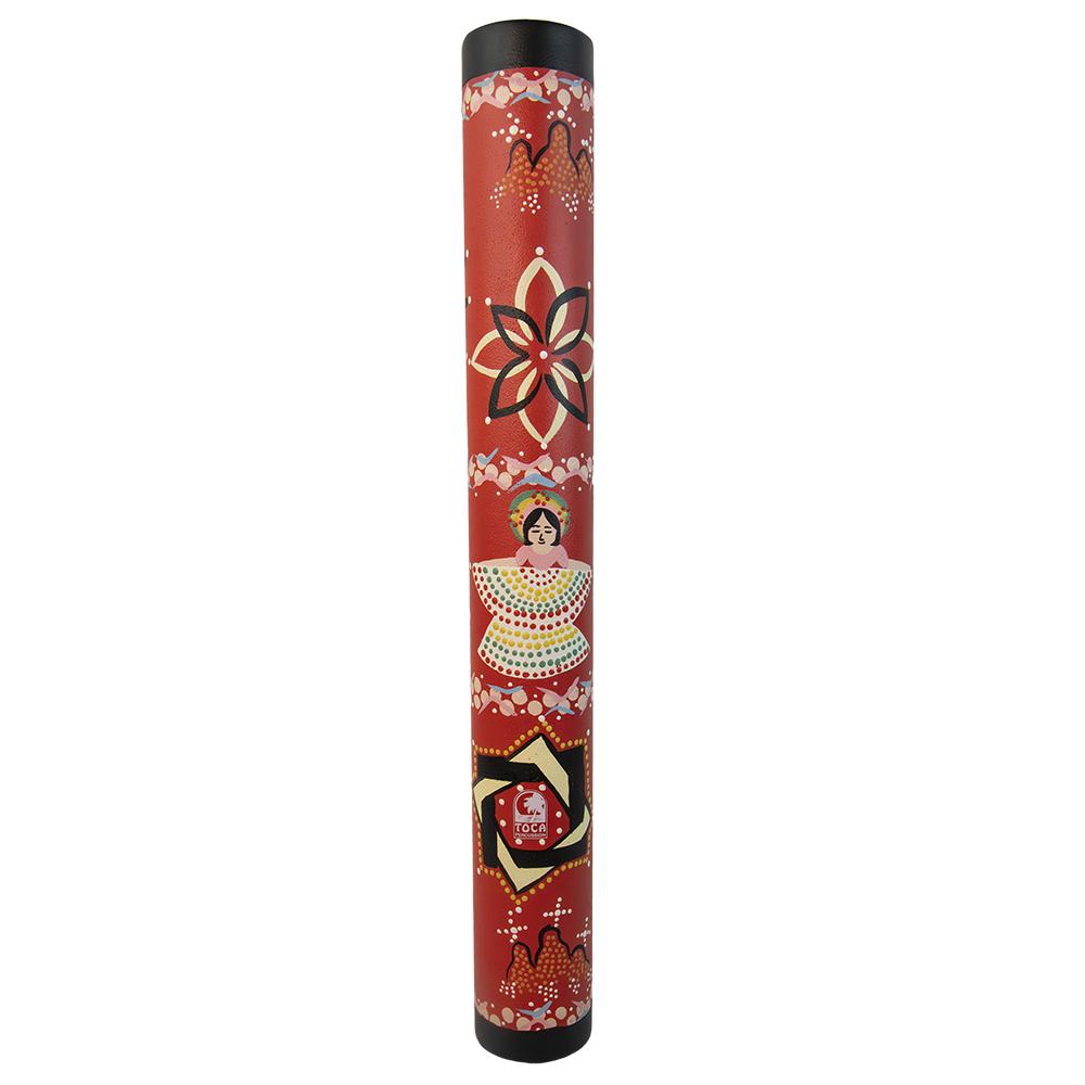 Toca Everpour Rainstick 24" Red Cueca - Drum Center Of Portsmouth