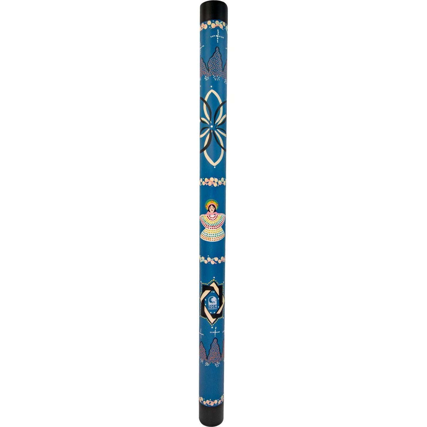 Toca Everpour Rainstick 48" Blue Cueca - Drum Center Of Portsmouth