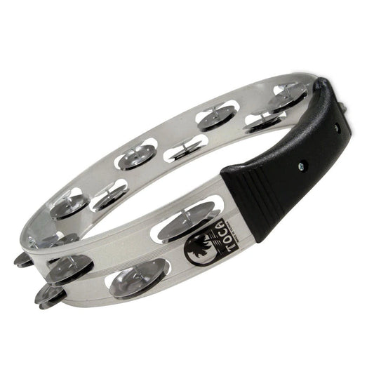 Toca Aluminum Tambourine 10" - Drum Center Of Portsmouth