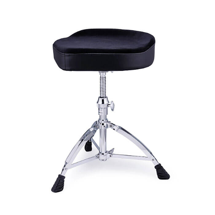 Mapex Drum Throne w/Saddle Style Black Cloth Top & Threaded Spindle - Drum Center Of Portsmouth