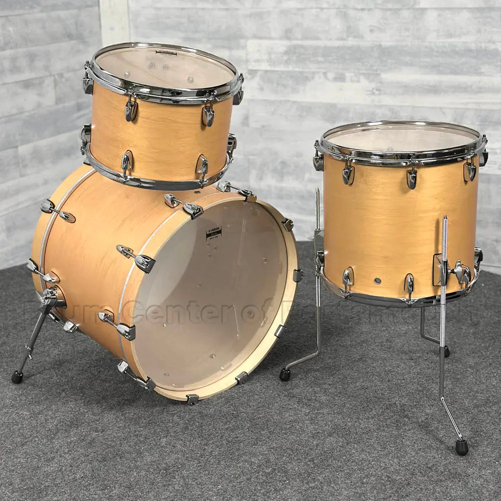 Yamaha Tour Custom Maple 3pc Drum Set 20/12/14 Butterscotch Satin - Drum Center Of Portsmouth