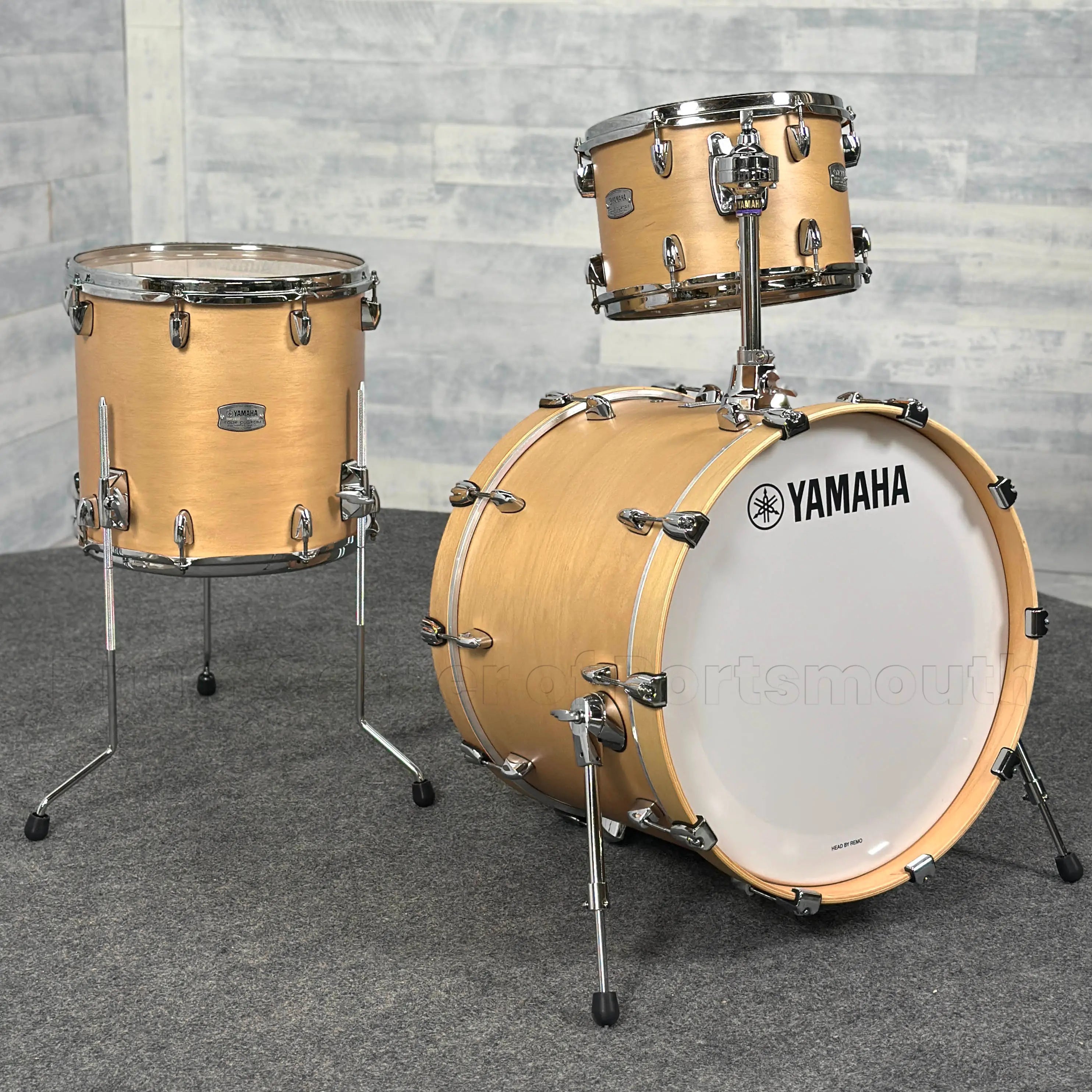 Yamaha Tour Custom Maple 3pc Drum Set - Drum Center Of Portsmouth