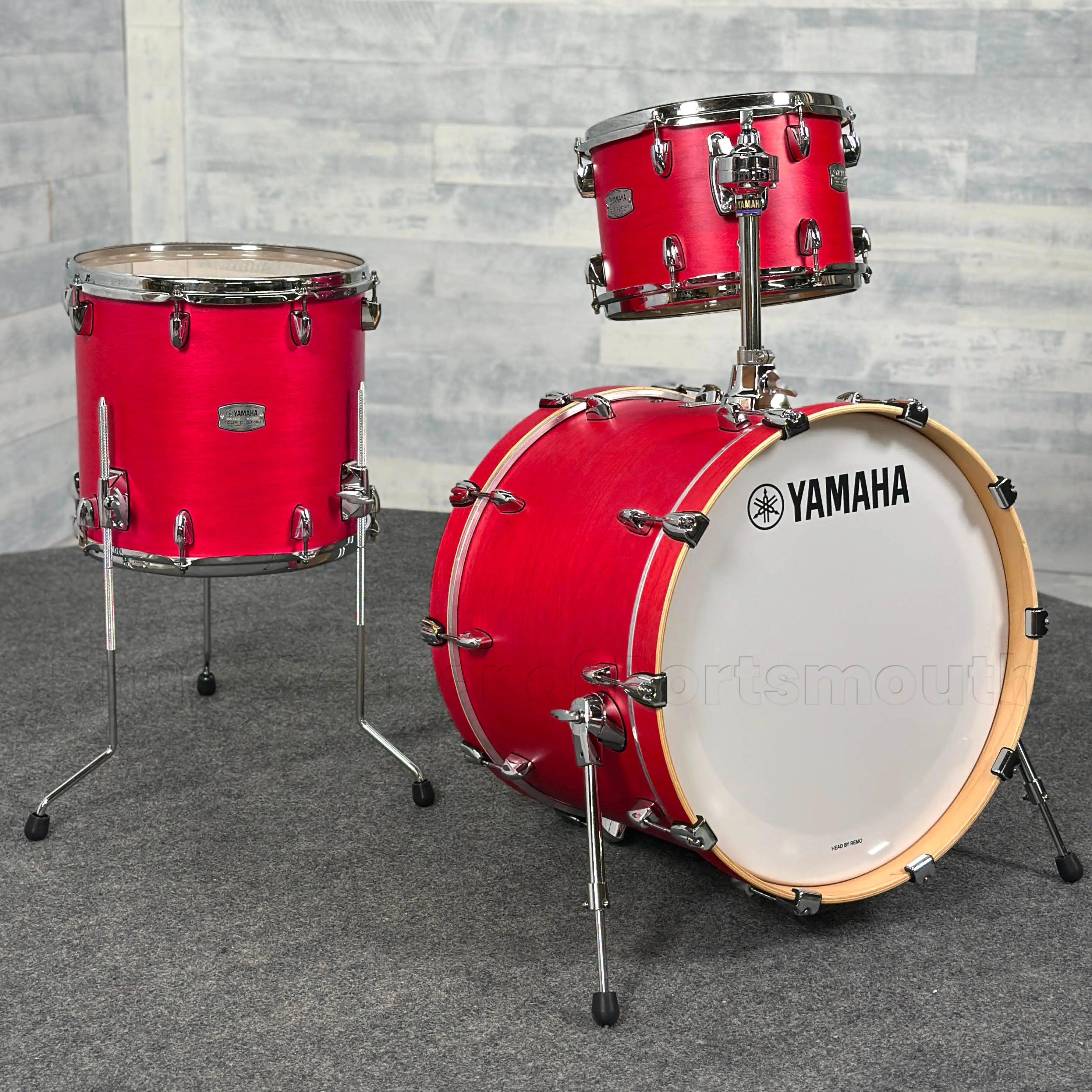 Yamaha Tour Custom Maple 3pc Drum Set - Drum Center Of Portsmouth