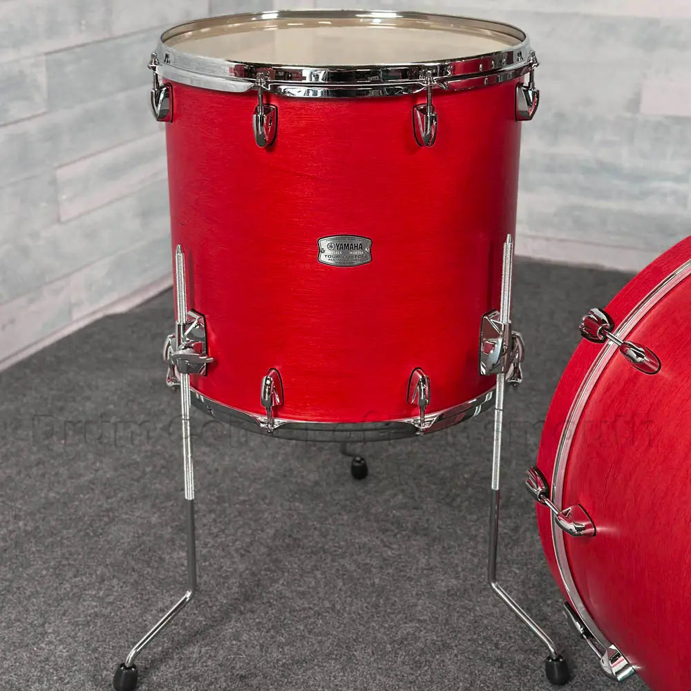 Yamaha Tour Custom Maple 4pc Drum Set 22/13/16/14 Candy Apple Satin - Drum Center Of Portsmouth