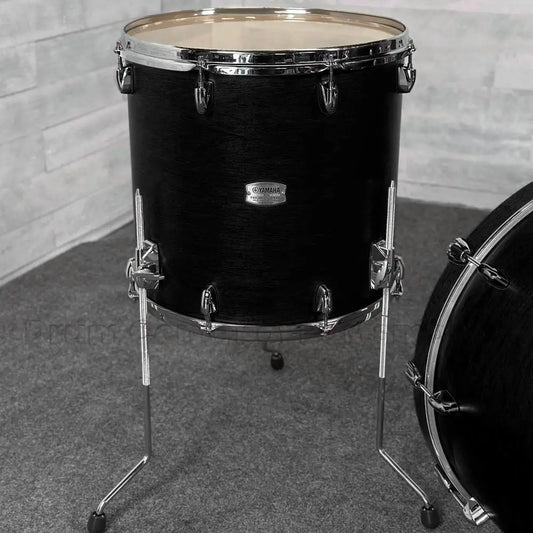 Yamaha Tour Custom Maple 4pc Drum Set 22/13/16/14 Licorice Satin - Drum Center Of Portsmouth
