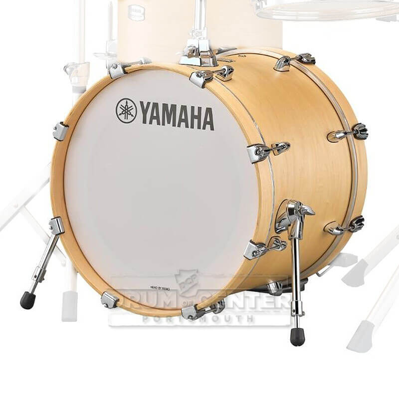 Yamaha Tour Custom Maple Bass Drum 18x14 Butterscotch Satin - Drum Center Of Portsmouth